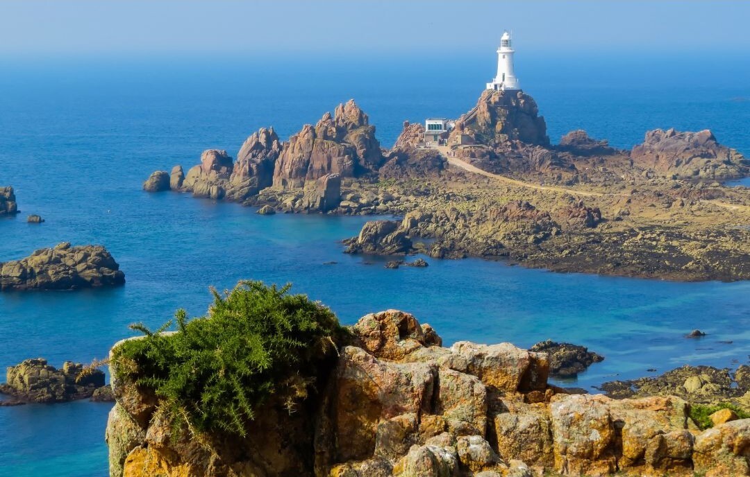 La Corbiere Lighthouse, Jersey Island, Channel Islands