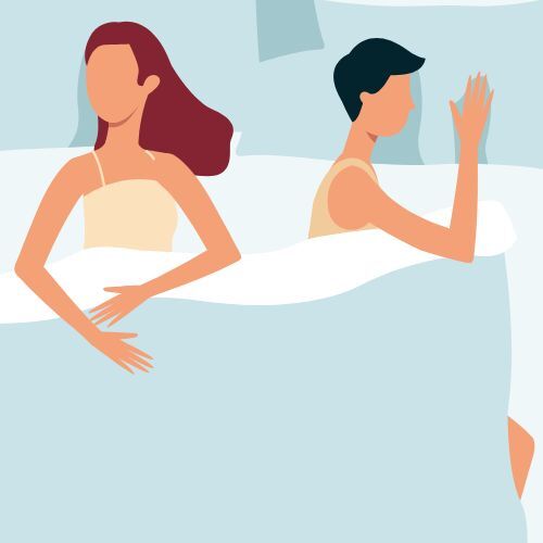 Combination Couple Sleeping Graphic