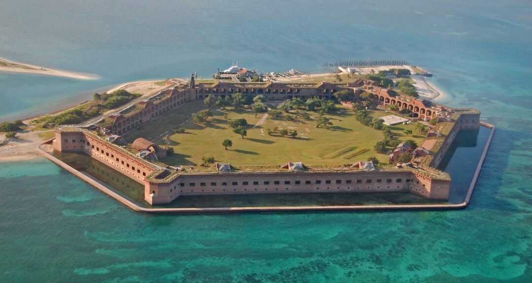 Fort Jefferson Aerial